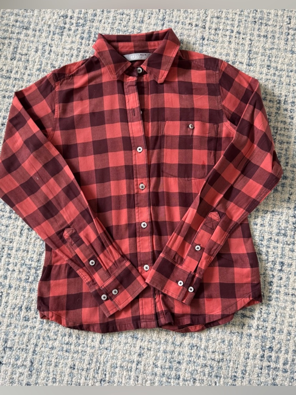 Stio Miter Lightweight Flannel Shirt - women' size xs
